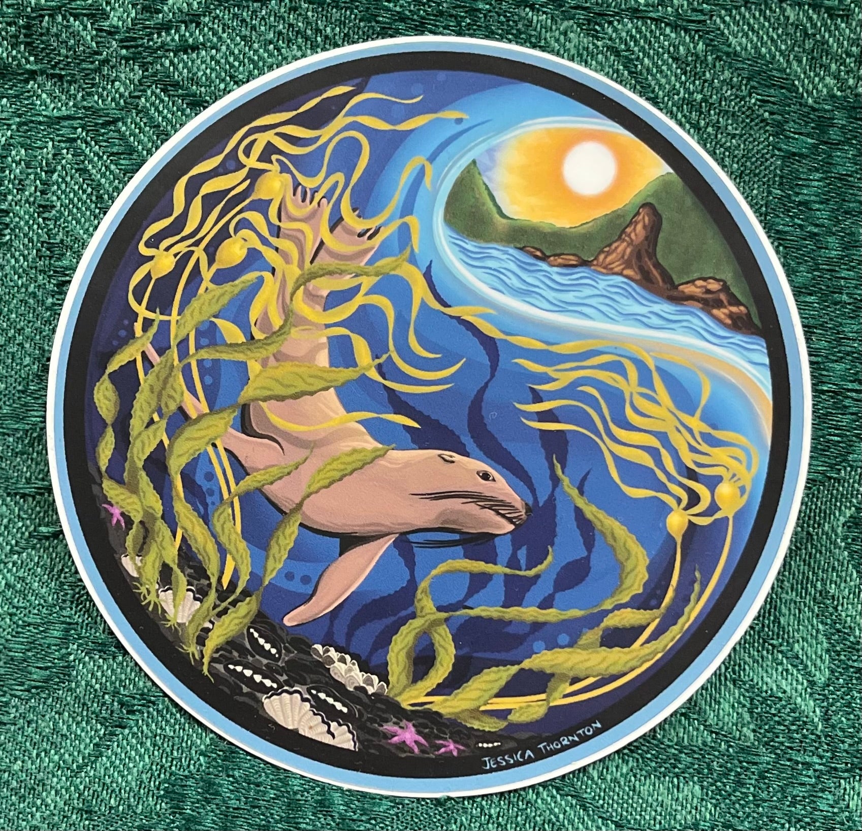 Waterproof Sticker Sea Lion