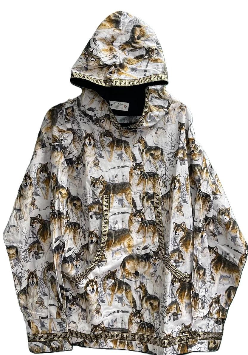 Kuspuk Hooded Garment Pattern Wolf