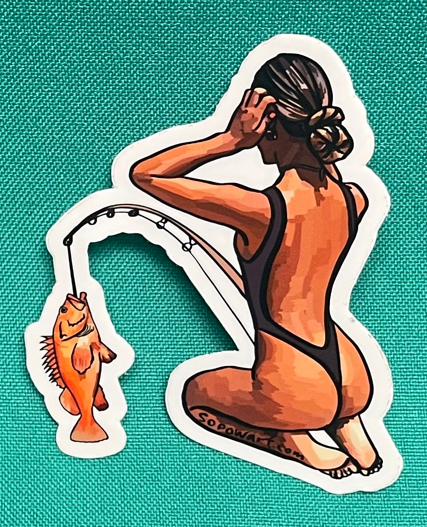 Waterproof Sticker Yellow Eye