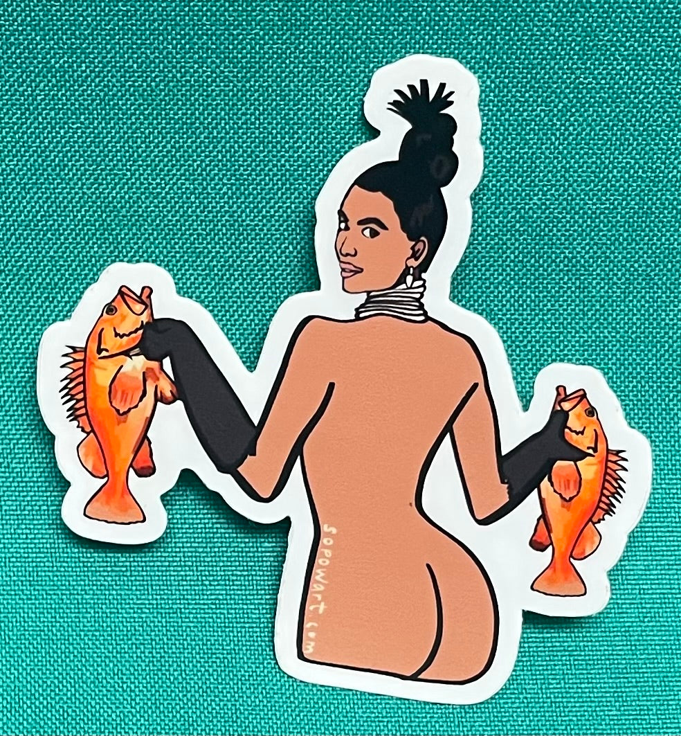 Waterproof Sticker Kitty Kardashian